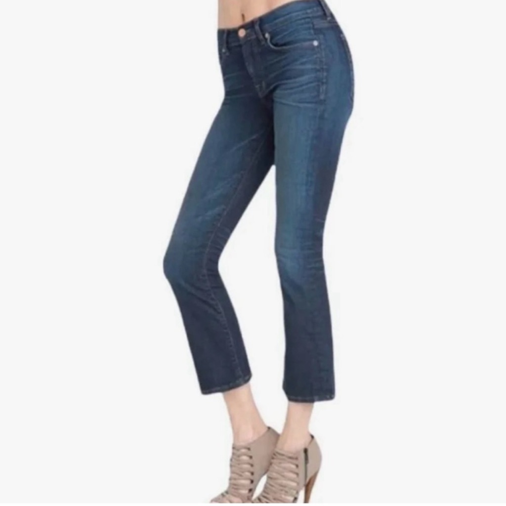 J Brand Murphy Cropped Flare Denim Jeans Size 27 New With Tags